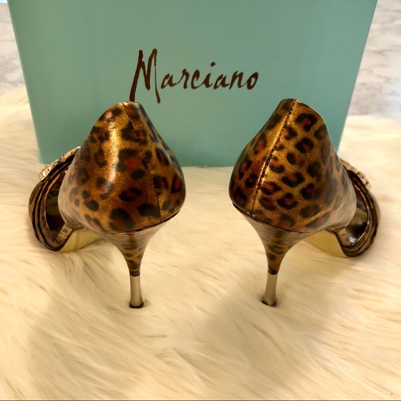 M A R C I A N O : “PM Tessa” Peep-toe Heels - Picture 3 of 8